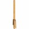 Ekena Millwork Bellingham Timber Gable Bracket, Western Red Cedar, 108"W x 31 1/2"H x 2"D x 6"F, 7/12 Pitch GBW108X31X0206BEL00RWR - alternate 3